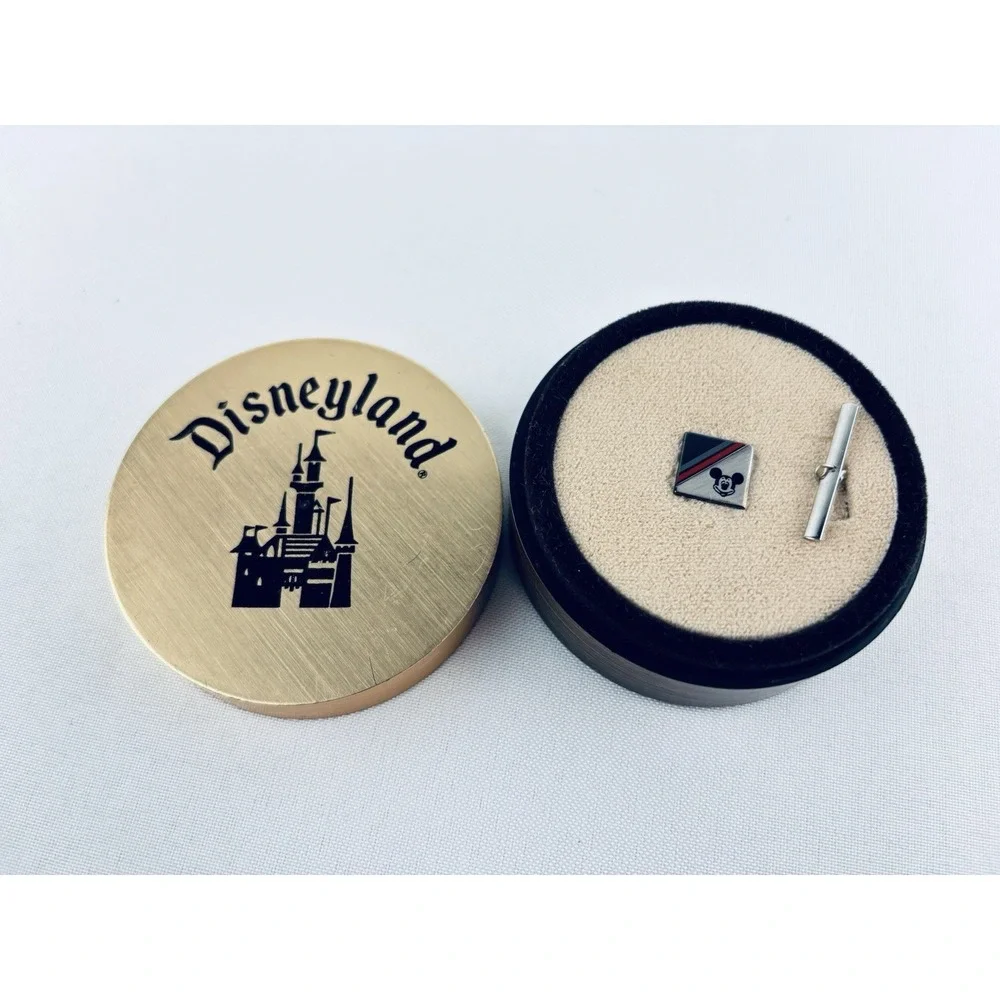 Vintage Disneyland Single Mickey Mouse Tie Tack And Bar - NOS - Retro -‎